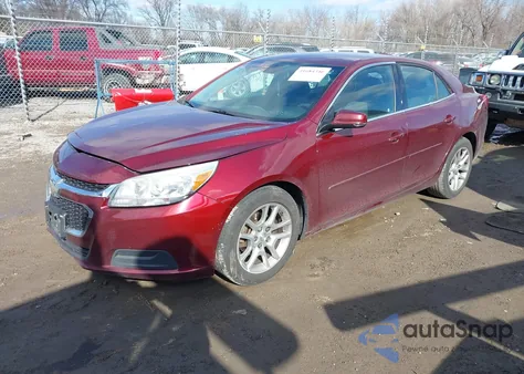 2015 Chevrolet Malibu 1Lt из США, поврежденный, VIN 1G11C5SL6FF124207
